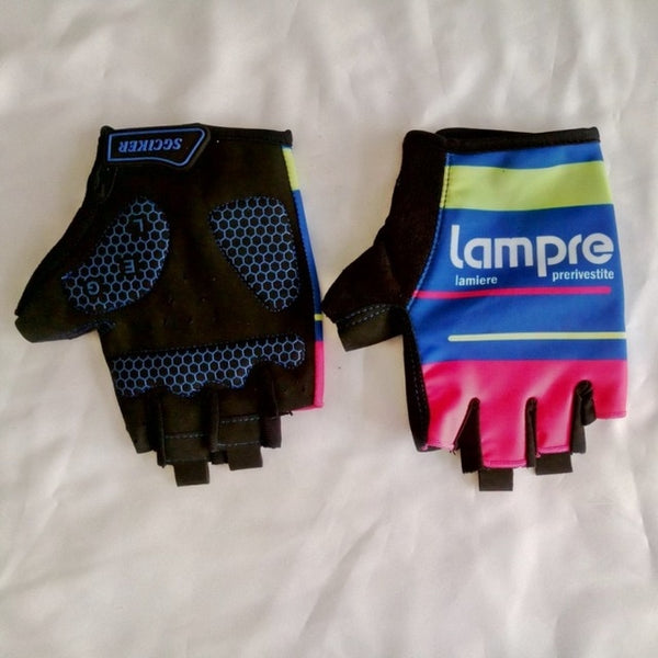 Pro tour team uae emirates Cycling gloves GEL shock absorption high quality summer half finger Bike Guante Size m-XL