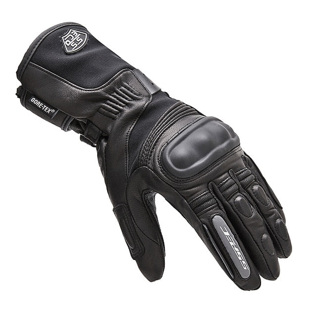 ROCK BIKER GORE-TEX Winter Warm Waterproof Gloves Motorcycle Cycling Leather Windproof Gloves Riding Guantes Luvas MOTO Gants