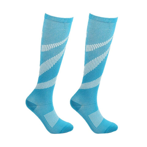High Compression Socks Comfortable Breathable Tube Printing Nylon Socks Unsex Fitness Running Socks Compression Riding Socks