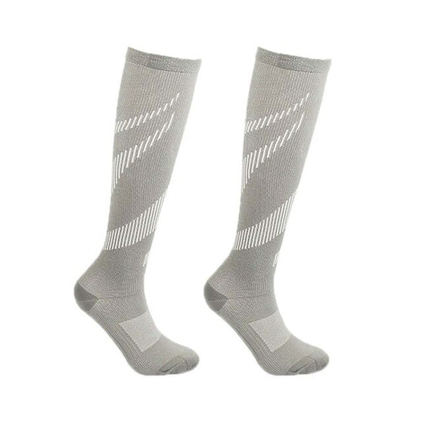 High Compression Socks Comfortable Breathable Tube Printing Nylon Socks Unsex Fitness Running Socks Compression Riding Socks