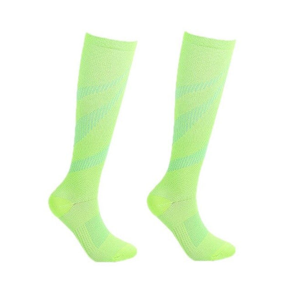 High Compression Socks Comfortable Breathable Tube Printing Nylon Socks Unsex Fitness Running Socks Compression Riding Socks