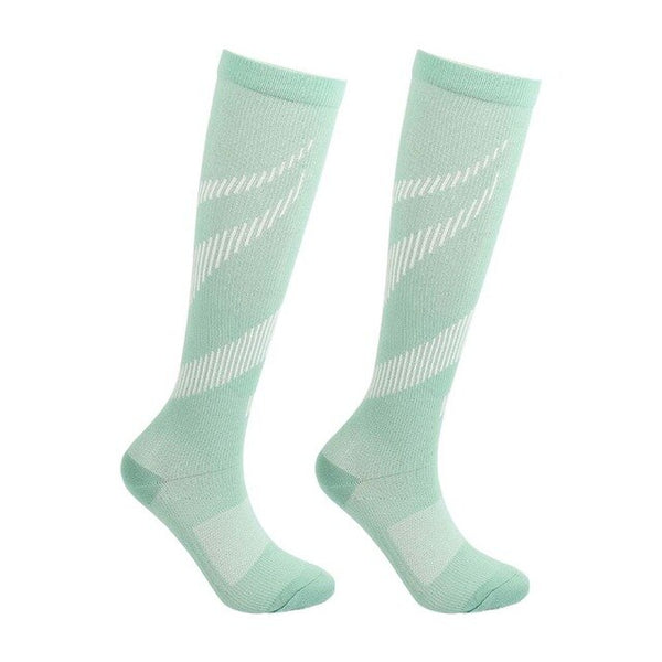 High Compression Socks Comfortable Breathable Tube Printing Nylon Socks Unsex Fitness Running Socks Compression Riding Socks