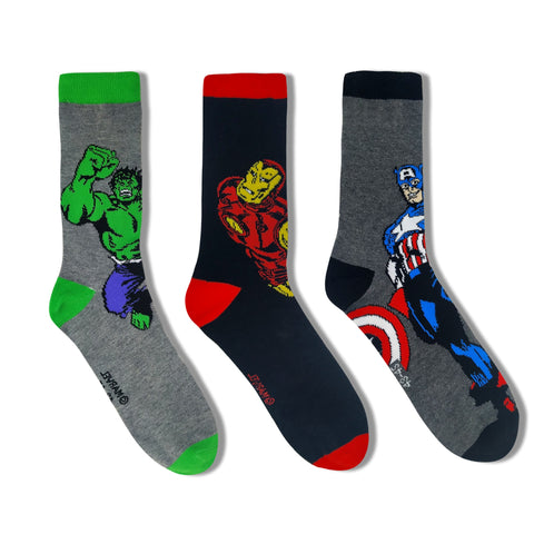 Men's Socks Marvel comic character Super Hero Captain iron hulk Socks skateboard Socks fashion cotton cartoon short socks