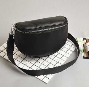 Women's Fashion Small Messenger Bags Lady Shouder Bag Bucket Bags Crossbody Tote Bag Females Handbag Semicircle Saddle