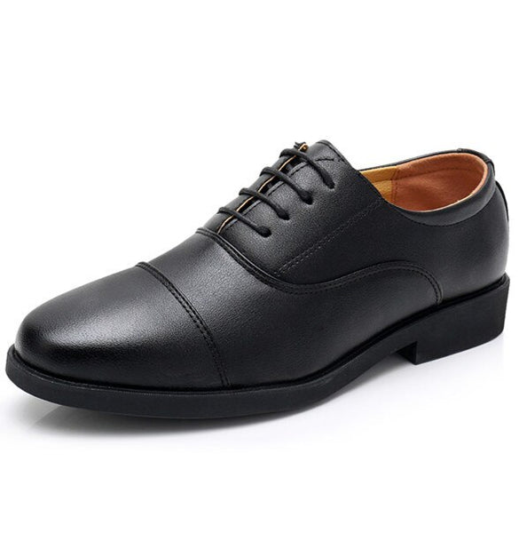 Mens Leather Dress Shoes Wedding Business Shoes Men Oxford Loafers Classic Comfortable New Black Mens Formal Shoes Size 45