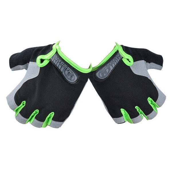 Silicone Cycling Anti-slip Anti-sweat Men Women Half Finger Gloves Breathable Anti-shock Sports Gloves Bike Bicycle Glove D40