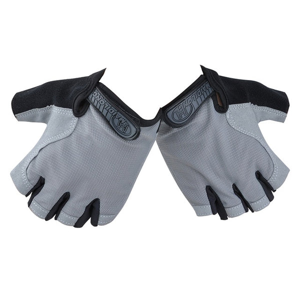 Silicone Cycling Anti-slip Anti-sweat Men Women Half Finger Gloves Breathable Anti-shock Sports Gloves Bike Bicycle Glove D40