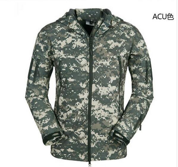 Lurker Shark Skin Soft Shell TAD V5.0  Military Tactical Jacket Waterproof Windproof Hunt Camouflage Army Clothing